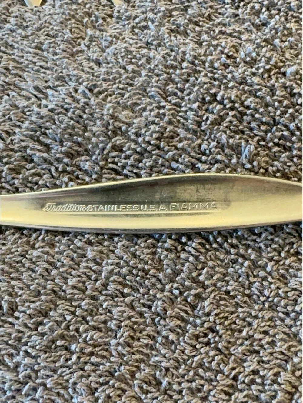 Vintage Traditions Flamma Stainless Salad Forks Set of 3 USA MCM